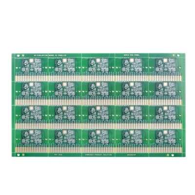 Resin Plugged Hole Multilayer Circuit Board ENIG Surface 4L Halogen Free 1.6mm